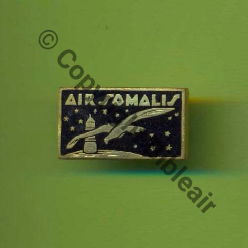 AFARS  A0637 CDT AIR COTE FRANCAISE DES SOMALIS & BA.188 DJIBOUTI Petit Mdle  DrP Bol Guilloche SNH 20x12mm Src.Y.GENTY 31Eur(x3) 